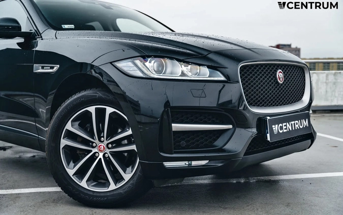 Jaguar F-Pace cena 130900 przebieg: 104277, rok produkcji 2019 z Żarki małe 106